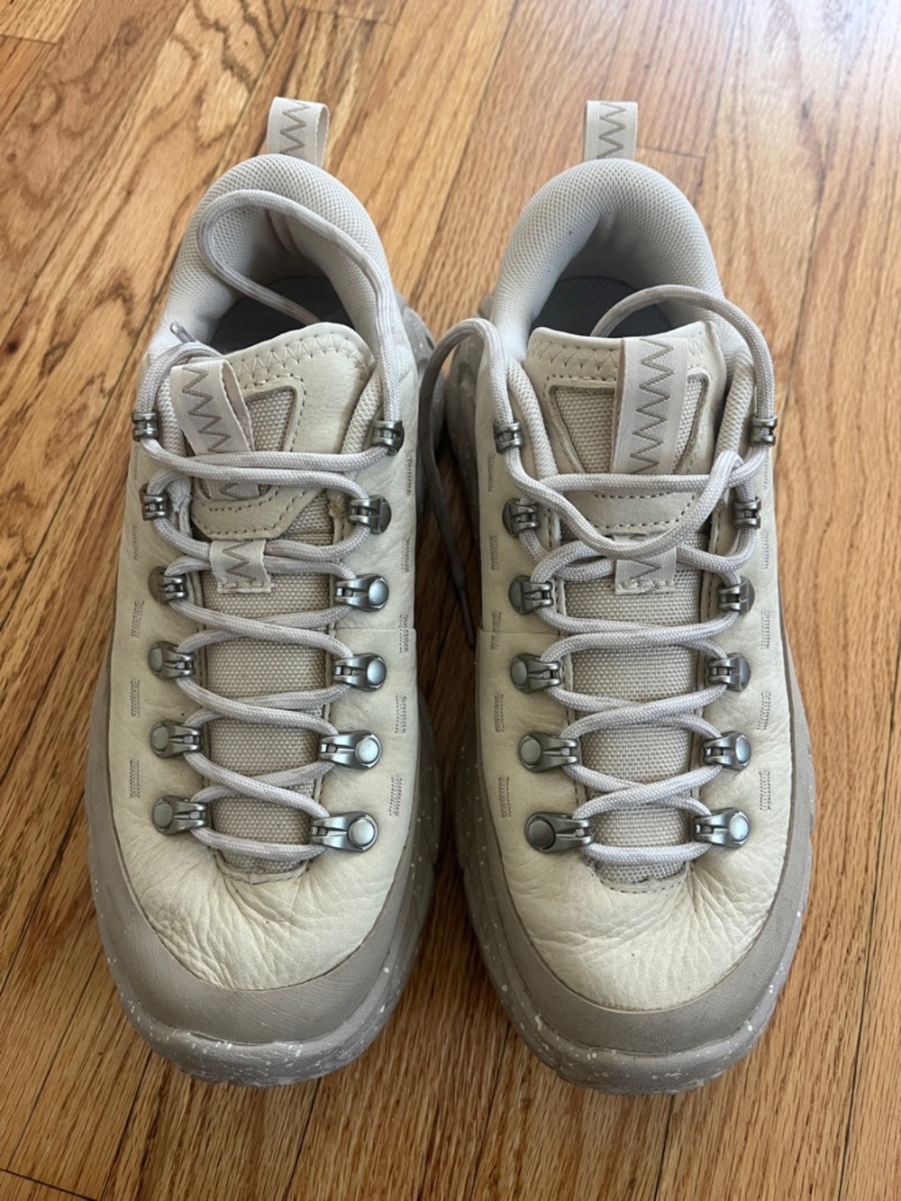 Hoka One One Women’s Cream/Taupe Sneaker - Picture 5 of 6